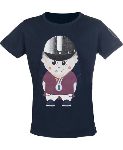 HKM T-shirt -King Clyde- donkerblauw 134/140