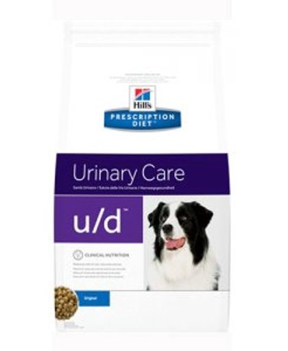 Hill's Prescription Diet Canine U/D Urinary Care - Original - Hondenvoer - 12 kg