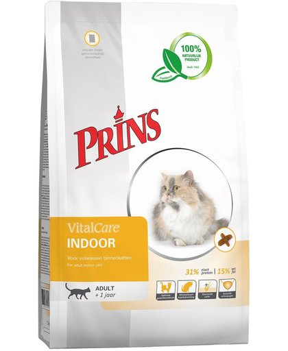 Prins VitalCare Indoor - Kattenvoer - 10 kg