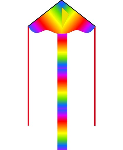 HQ Eco Line Simple Flyer Radiant Rainbow 85cm