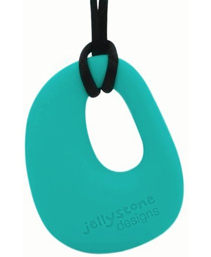 Jellystone Designs Organic Pendant - Bijtsieraad - Turquoise Baja Green