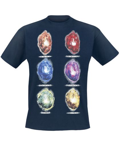 Avengers Infinity War - Infinity Stones T-shirt navy