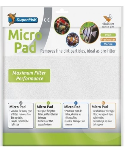 Micro pad 45x25 cm filterdoek op maat te knippen