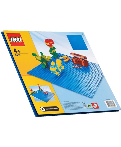 LEGO Bricks & More Blauwe Bouwplaat - 620