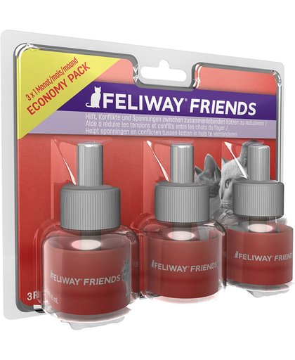 Feliway friends navulling 3x48 ml