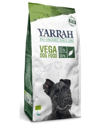Yarrah dog biologische brokken vega baobab / kokosolie hondenvoer 10 kg