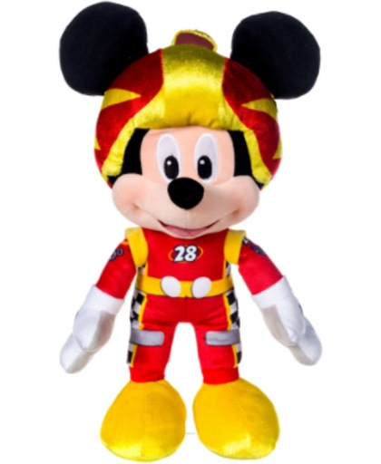 Disney  mickey and roadster pluche -18 cm