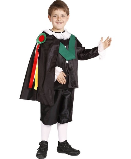 Traditionnel Spaanse zanger kostuum voor jongens - Kinderkostuums - 122/134