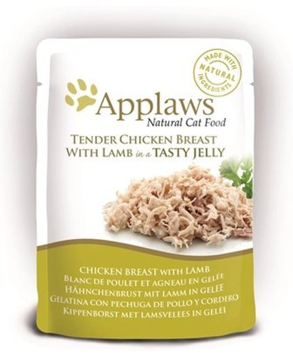 Applaws cat jelly chicken / lamb
