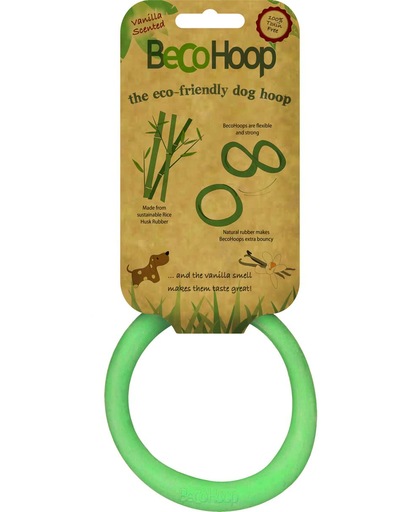 Becohoop - Hondenspeelgoed - S - 12 cm - Groen