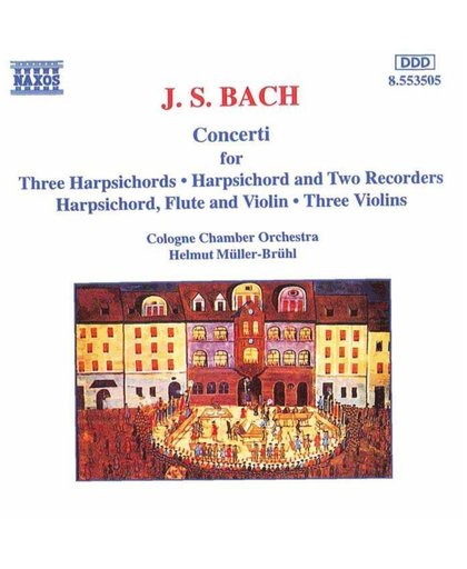 Bach: Concerto for 3 Harpsichords, etc / Muller-Bruhl