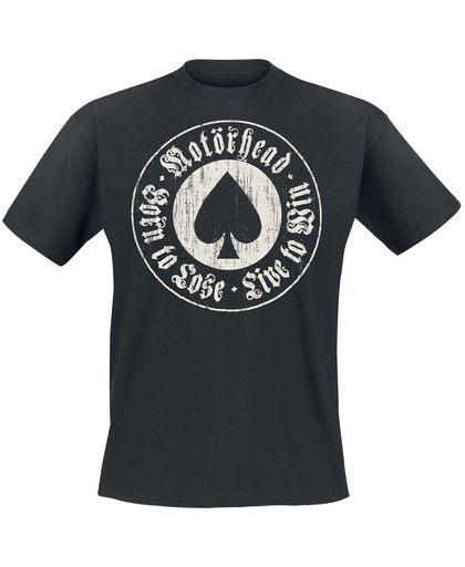 Motörhead Born To Lose T-shirt zwart