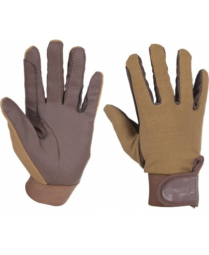 Paardrijhandschoenen Cotton Serino Gloves Zwart - maat 10
