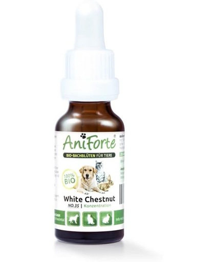AniForte® - *Bio-Bach bloesem "White Chestnut" - (20ml)