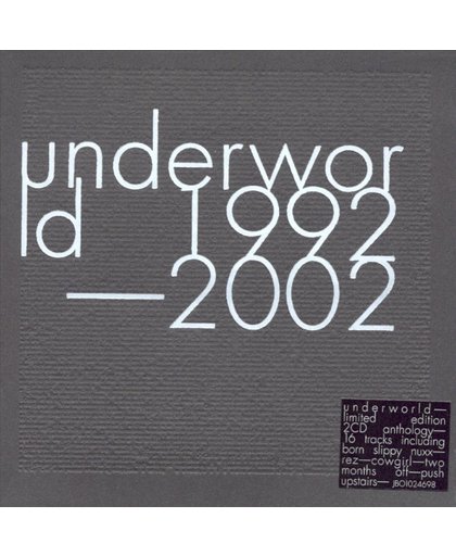 Underworld 1992-2002 (speciale verpakking)