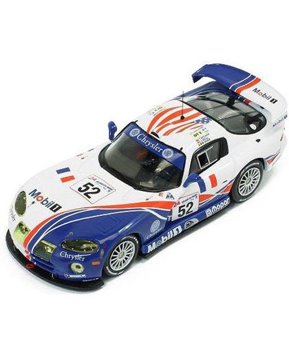 Chrysler Viper GTS-R #52 'Team ORECA' Le Mans 1999 1:43 IXO Models Wit / Blauw / Rood LMM073