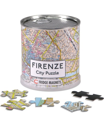 City Puzzle Firenze - Puzzel - Magnetisch - 100 puzzelstukjes