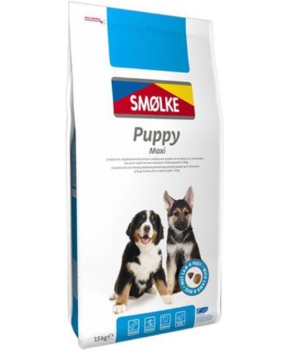 Smolke Puppy Maxi - Hondenvoer - 15 kg