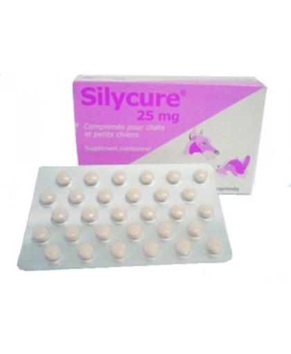 Silycure 25 mg (tot 10 kg) - 60 tabl.