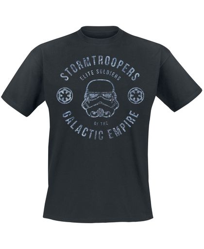 Star Wars Rogue One - Stormtroopers Elite Soldiers T-shirt zwart