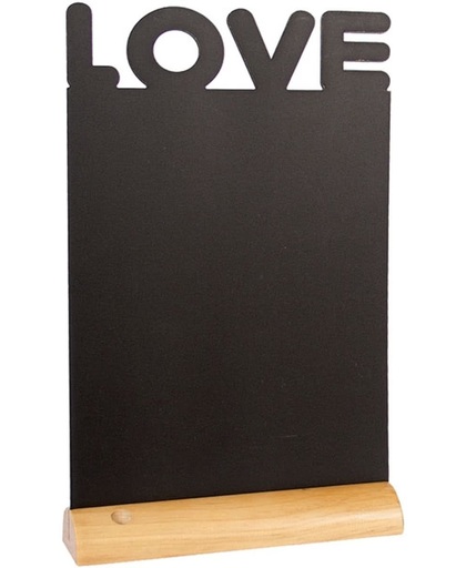 Securit Tafelkrijtbord Love - 21x34cm