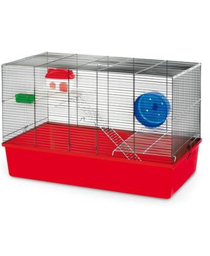 Hamsterkooi miffy rood 80x45x53 cm
