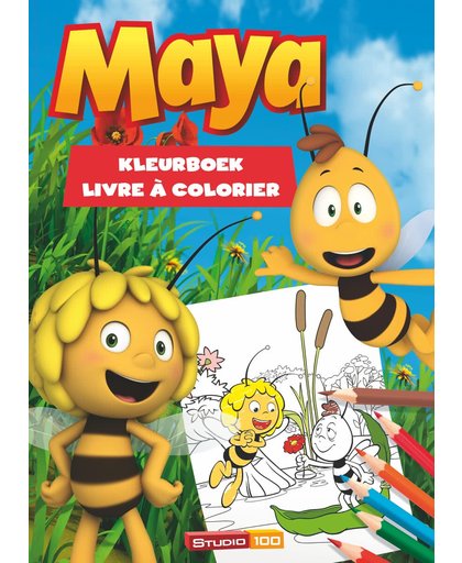 Maya de Bij - Kleurboek