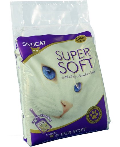 Sivocat Super Soft Kattenbakvulling - 12 l