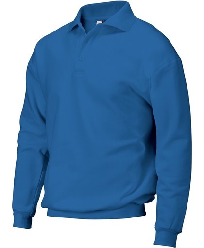 Tricorp Polosweater boord - Casual - 301005 - Royalblauw - maat XXL