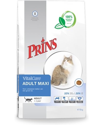 Prins VitalCare Adult Maxi - Gevogelte - Kattenvoer - 5 kg