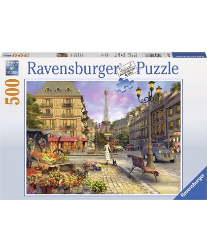 Ravensburger puzzel Wandeling door Parijs - Legpuzzel - 500 stukjes