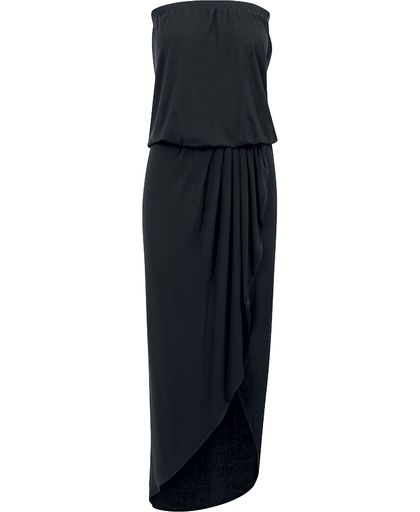 Urban Classics Ladies Viscose Bandeau Dress Jurk zwart