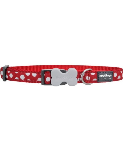 Red Dingo Halsband Hond 20mm 31-47cm DC-S5-RE-20