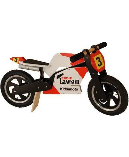 Kiddimoto Superbike - Houten Loopmotor Eddie Lawson