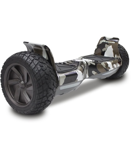 EVERCROSS CHALLENGER BASIC HOVERBOARD, GYROPODE HUMMER ALLE TERREINEN 8,5 INCHES Camouflage Military