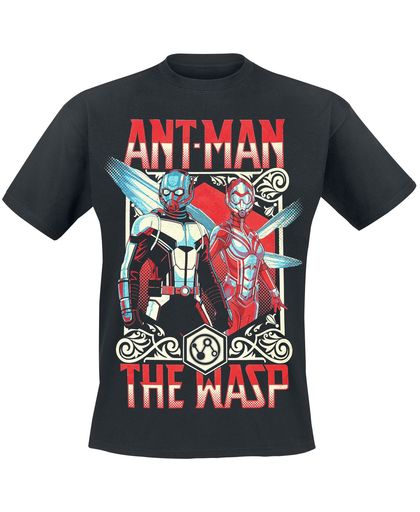 Ant-Man Ant-Man And The Wasp - Dynamic Duo T-shirt zwart