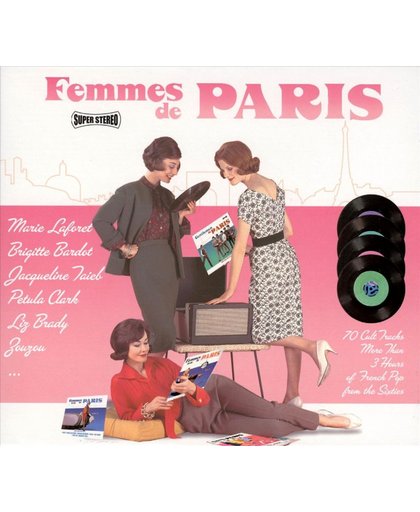 L'Integrale Femmes De  Paris & Gentlemen De Paris, + Poster