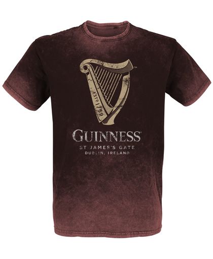 Guinness St James&apos;s Gate T-shirt bordeaux