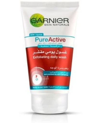 Garnier Daily Wash - Pure Active Exfoliating 150ml