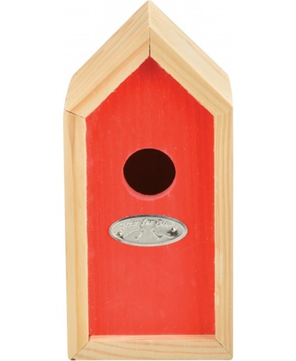 Best for Birds - Vogelhuisje -  Rood - 10 x 11 x 20 cm