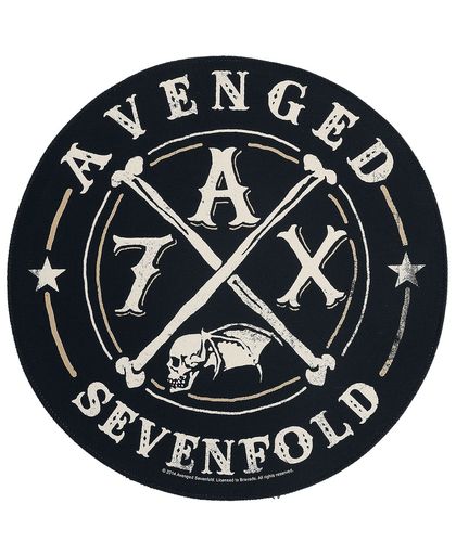 Avenged Sevenfold A7X Back Patch meerkleurig