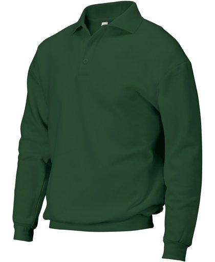 Tricorp Polosweater boord - Casual - 301005 - Flesgroen - maat XXL
