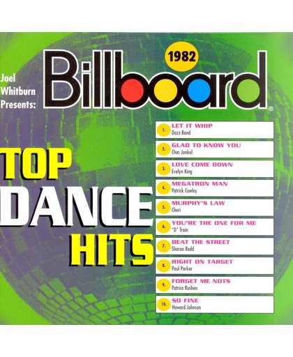 Billboard Top Dance Hits 1982