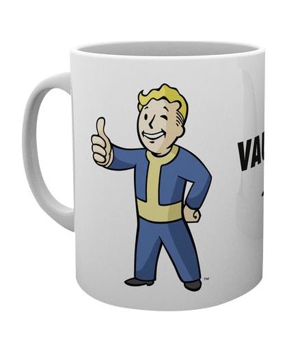 Fallout 4 - Vault Boy Mok wit