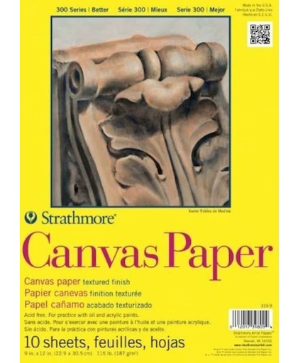 Strathmore canvas paperpad 15x30cm