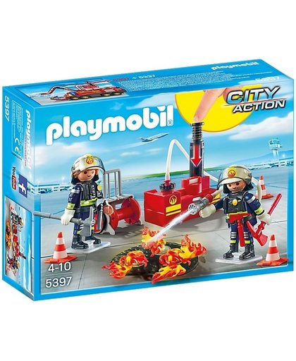 Playmobil City Action: Brandweermannen Met Blusmateriaal (5397)