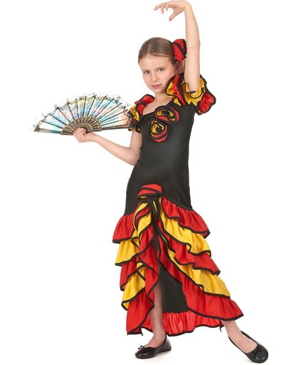 Spaanse danseres outfit voor meisjes - Kinderkostuums - 134/146