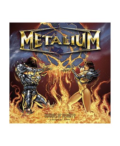 Metalium Demons of insanity - Chapter V CD st.