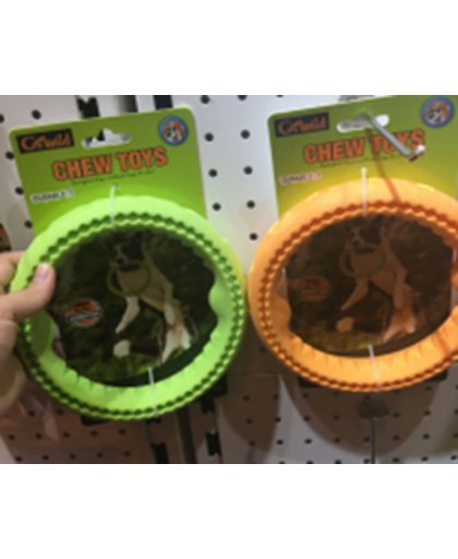 Groene / oranje grote ring met smaak - Groen