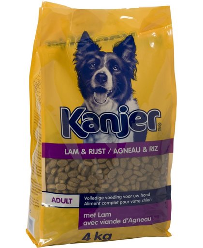 Kanjer Hondenvoer - Lam/rijst - 4 kg